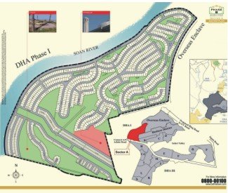 Bahri town map Block A